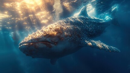 Whale Shark Under The Sun