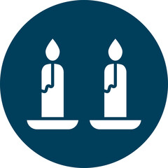 Candle Icon Design