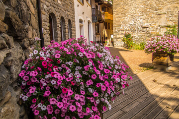Fototapeta premium Italian Alps landscape in summer