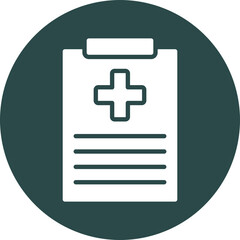 Health Report Icon Design
