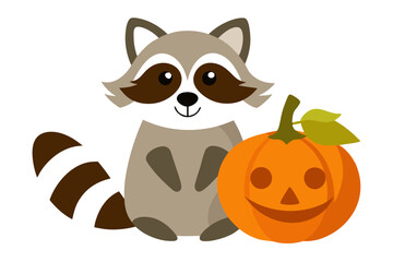 Delightful Fox Springing Through a Lively Autumn Leaf Collection Captured in Vector Illustration
