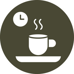 Coffee Break Icon Design