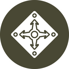 Navigation Arrow Icon Design