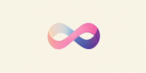 an abstract logo representing intuition and insight, using flowing lines and soft colors, devoid of any text or branding elements