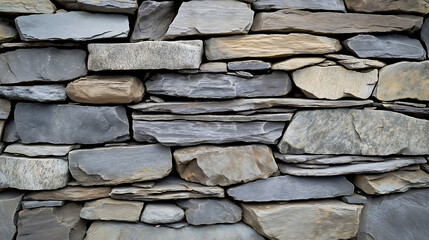 A meticulously arranged stone wall showcasing the precision and artistry of ancient architecture. The stones are perfectly fitted together without the use of mortar