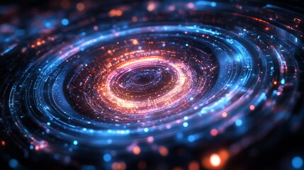 Abstract Technology Glow.