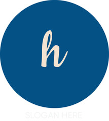 H logo