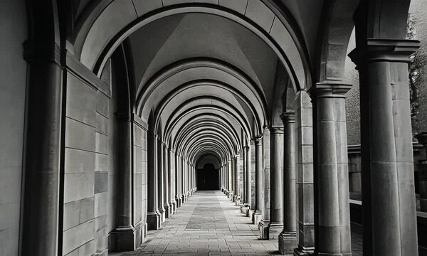Arched Corridor