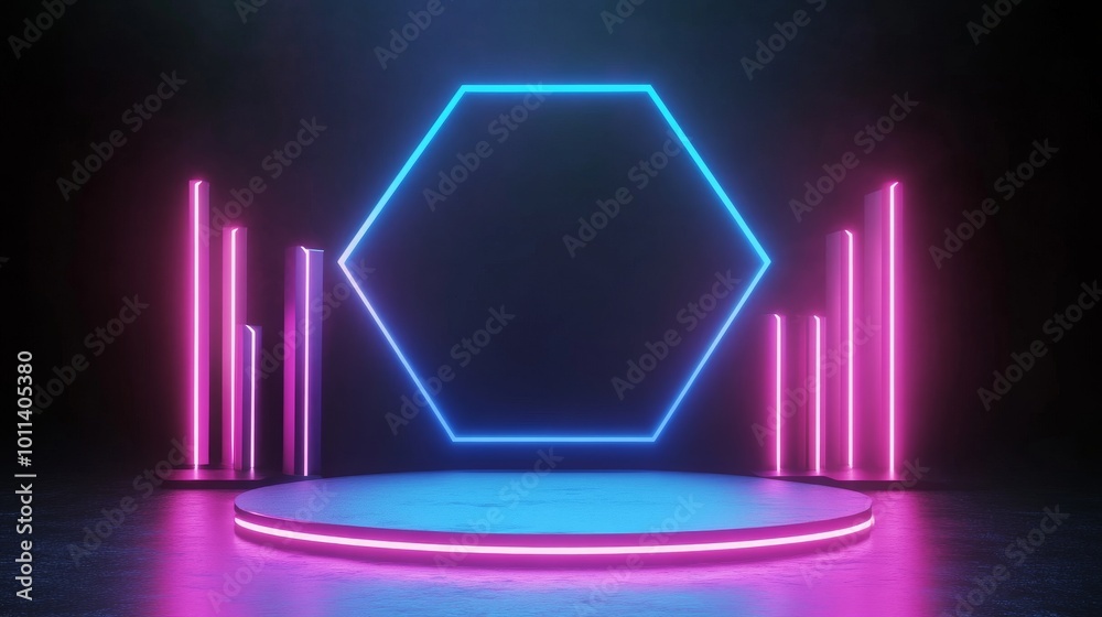 Poster this abstract tech futuristic ui spaceship window display features hud digital game border panels. c