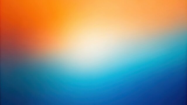 Abstract orange and blue gradient background with soft blurred design for digital art projects