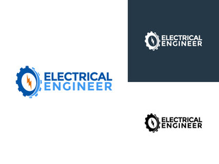 Electrical Engineering Logo design Creative Modern vector template, Engineer logo design icon