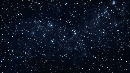 Fototapeta premium Night Sky with Scattered Stars