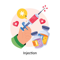Injection laboratory EPS 10 File