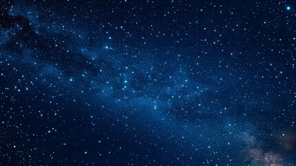 Night Sky Filled with Stars