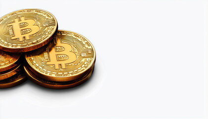 Three gold coins with the letter B on them