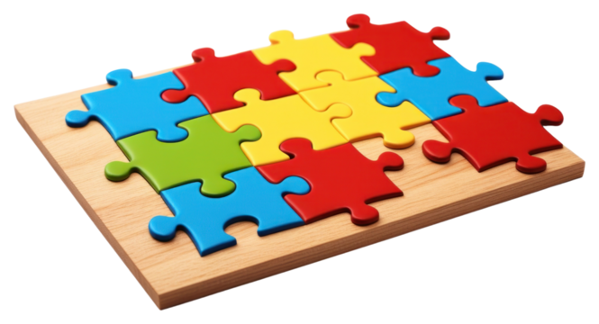 PNG Puzzle game font white background incomplete.