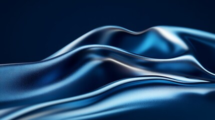 Obraz premium A smooth, polished sapphire background with a subtle texture and a large space for text