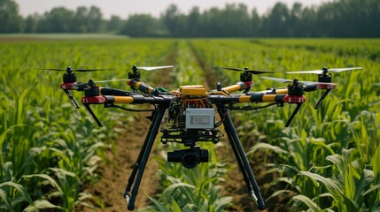 Drones used for agriculture, including research, safety, rescue, and terrain scanning technologies