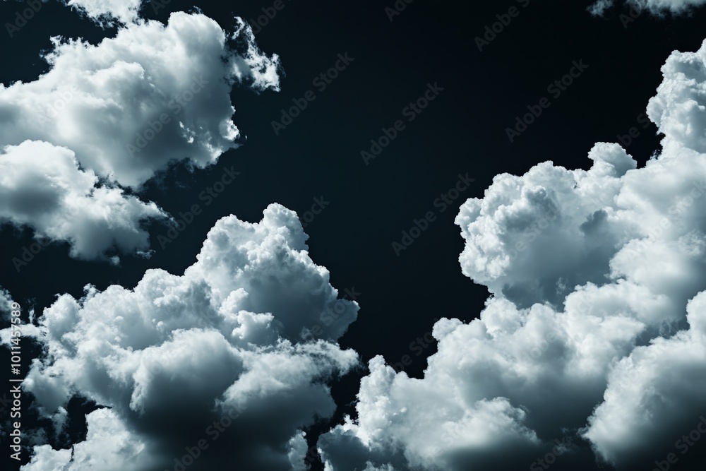 Poster this image shows stormy clouds with hints of sunlight peeking through, offering a dramatic and emoti