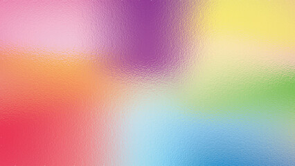 Abstract colorful holographic foil texture background, pastel rainbow color. Vector illustration