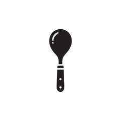 Spoon Silhouette for Culinary Use