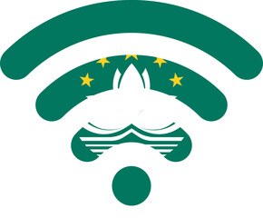 Macau Flag On Wifi Icon