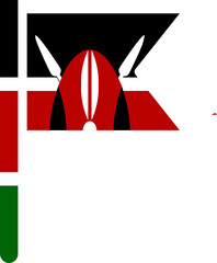 Kenya Flag Crisp Icon