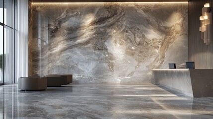 Marble Lobby Interior Design