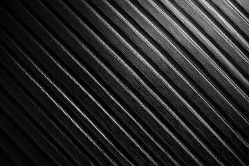 Obraz premium Black Diagonal Stripes with Texture