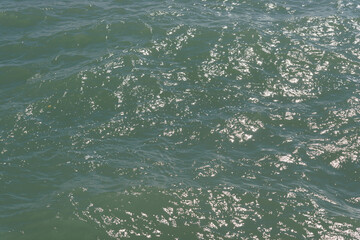 surface of turbulent water