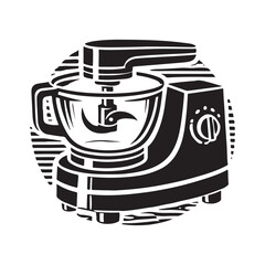 Pressure Cooker Silhouette Kitchen Appliance