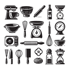 Kitchen Utensils and Cooking Tools Set