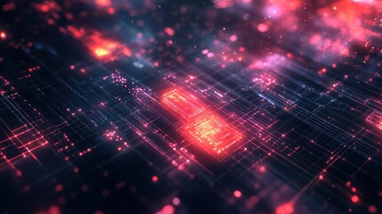 Fototapeta premium Abstract Digital Circuitry