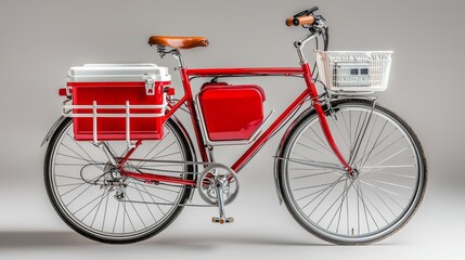 Modern electric bicycles are designed for urban travel and leisure.