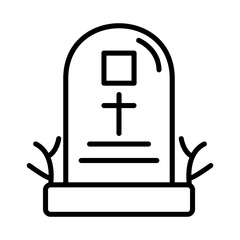 Tombstone Vector Icons