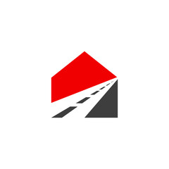 Home and way logo concept