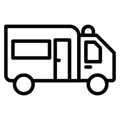 Ambulance Vector Icons