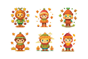 Engaging  pixel art character logos  gaming vectors and Art Styles