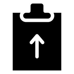 Simple Task Upload icon