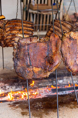 Costela no fogo de ch&atilde;o