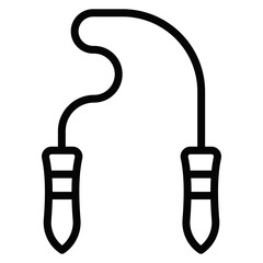 Skipping Rope Vector Icons