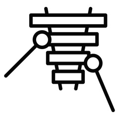 Xylophone Vector Icons