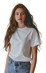 Obraz premium PNG Portrait clothing t-shirt sleeve.