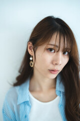 Naklejka premium 女性