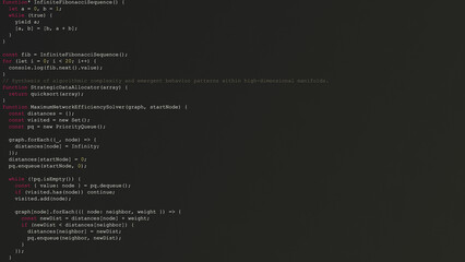 Obraz premium Hacker Writing Code on IDE Screen