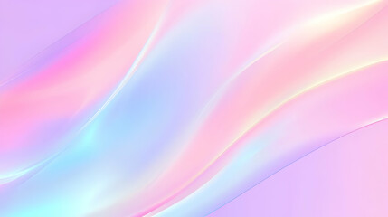 Obraz premium Holographic Pink and Blue Gradient Background