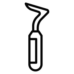 Dental Probe Vector Icons