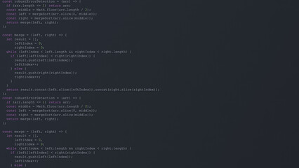 Developer Writing Clean Code in IDE