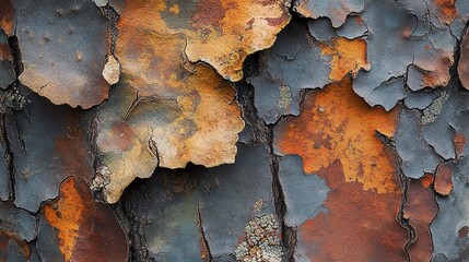 Close-up of tree bark texture, natural pattern