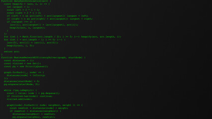 Hacker Typing Random Code in Terminal Interface